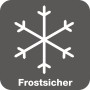 Symbol: Frostsicher für EHL Rasenkantenstein Anthrazit.