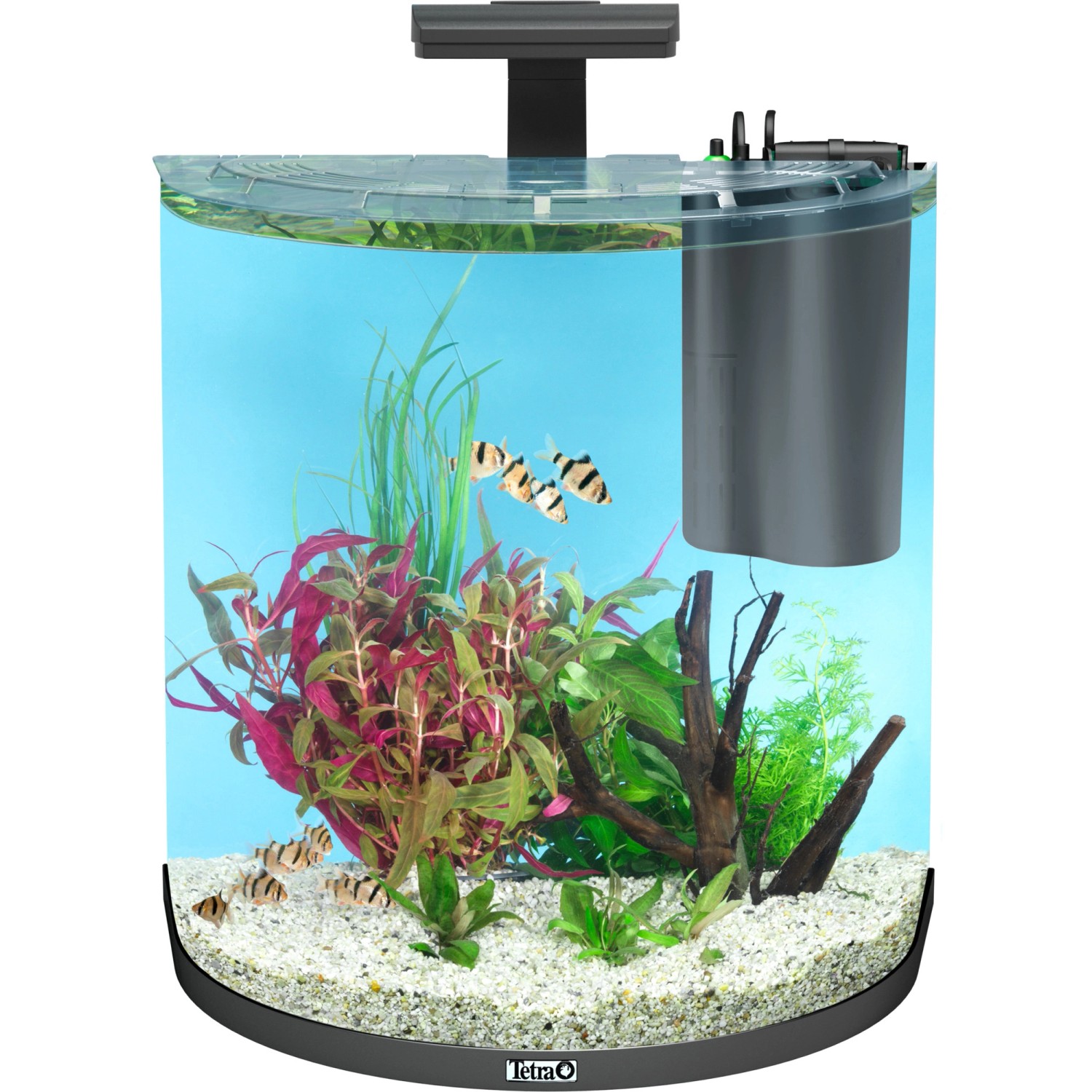 Mobiletto Tetra AquaArt Per Acquario 60 Litri - Design Moderno, Antracite, Stabile - Foto 4