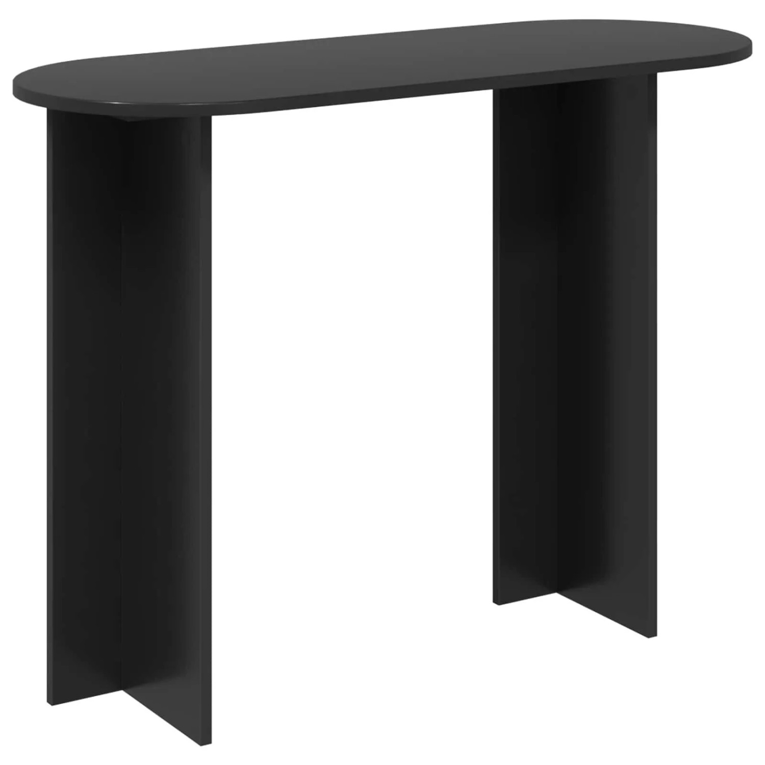 vidaXL Konsolentisch Schwarze Eiche 100 x 39,5 x 75 cm Holzwerkstoff 8001150