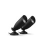 2er-Pack WiZ Outdoor LED-Spots, smarte Außenleuchten mit Farbwechsel und tunable white Funktion.