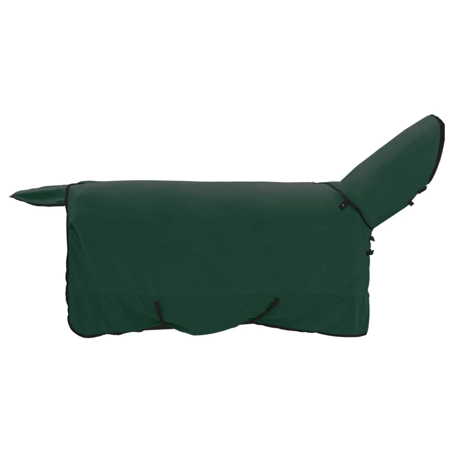 vidaXL Pferdedecke Dunkelgrün Polyester 42013283