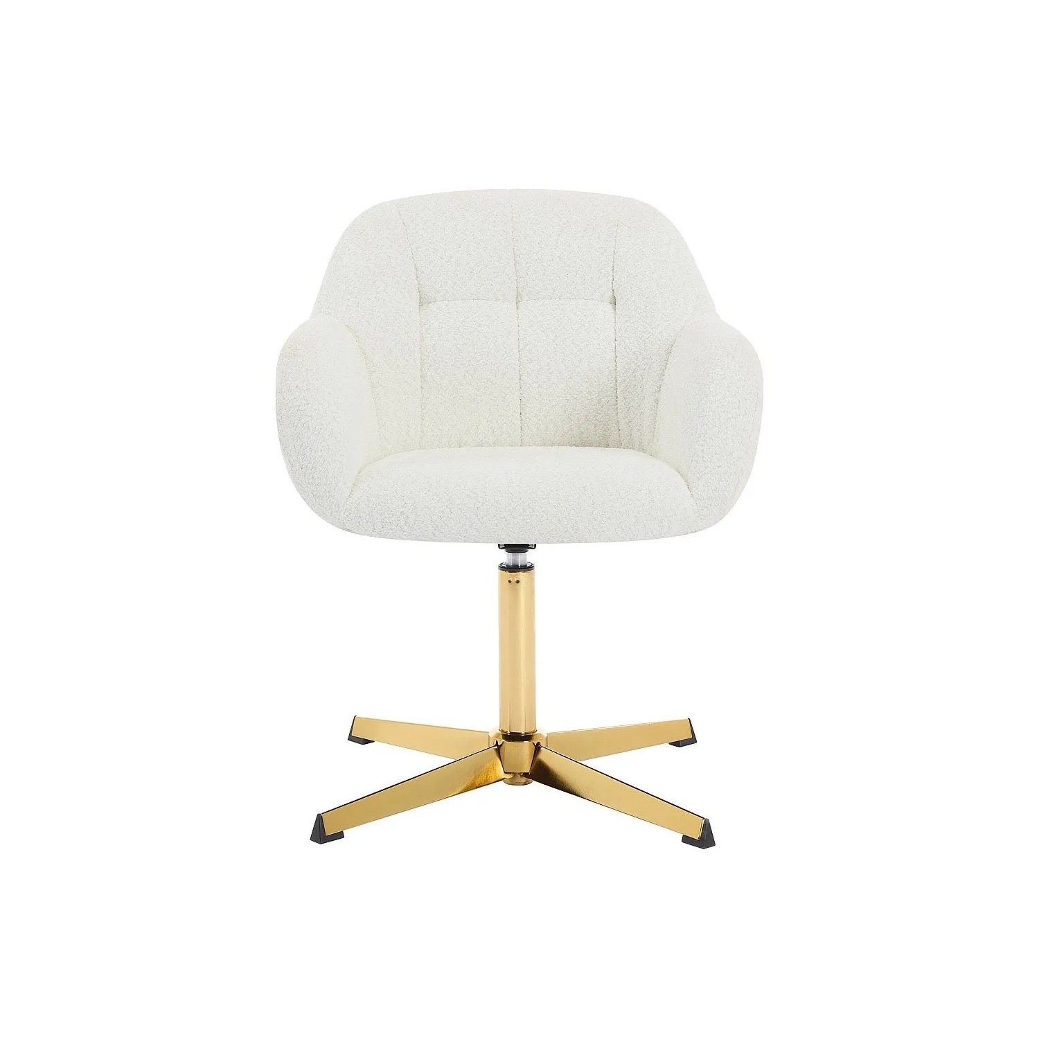 Vente-unique Bürostuhl Ohne Armlehnen Lanciega Weiß 59.5 cm