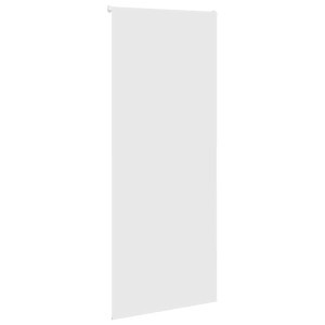 Weißes vidaXL Duschrollo, 110x240 cm, für Badezimmer und Duschzubehör.