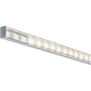Paulmann Square Profil, 2m LED-Streifen-Aufbauprofil mit Diffusor für gleichmäßige Lichtverteilung.