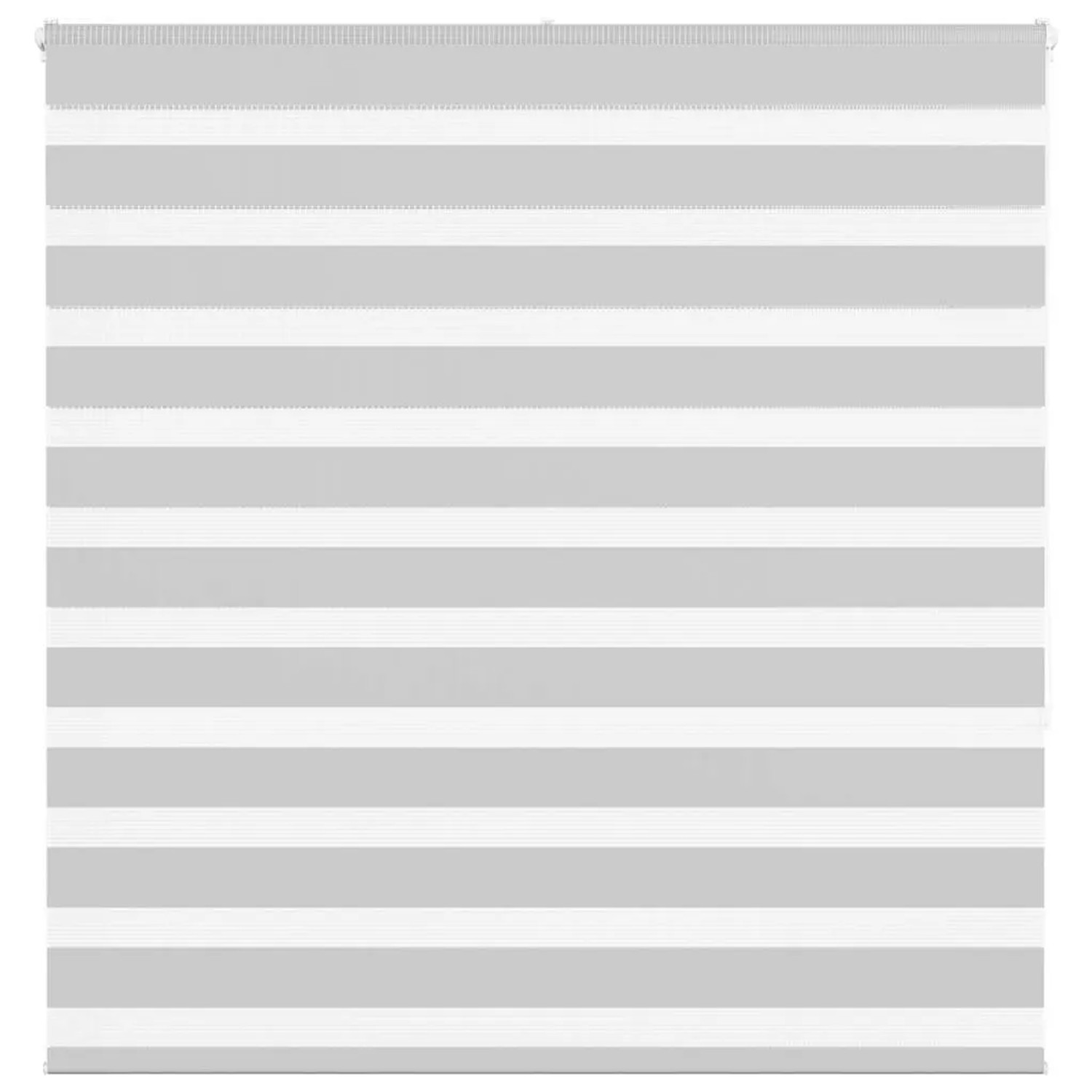 vidaXL Doppelrollo Hellgrau 150x150 cm Stoffbreite 145,9 cm Polyester 4014453