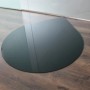 ECOfoxx Funkenschutzplatte Glasbodenplatte Tropfen T110 Schwarz_3