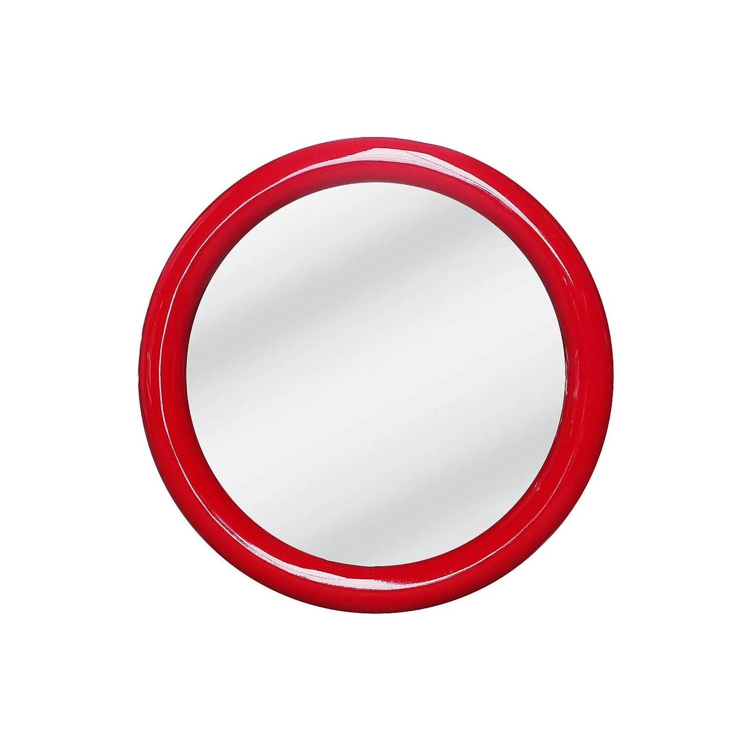Vente-unique Wandspiegel Maelo Rot 60 cm