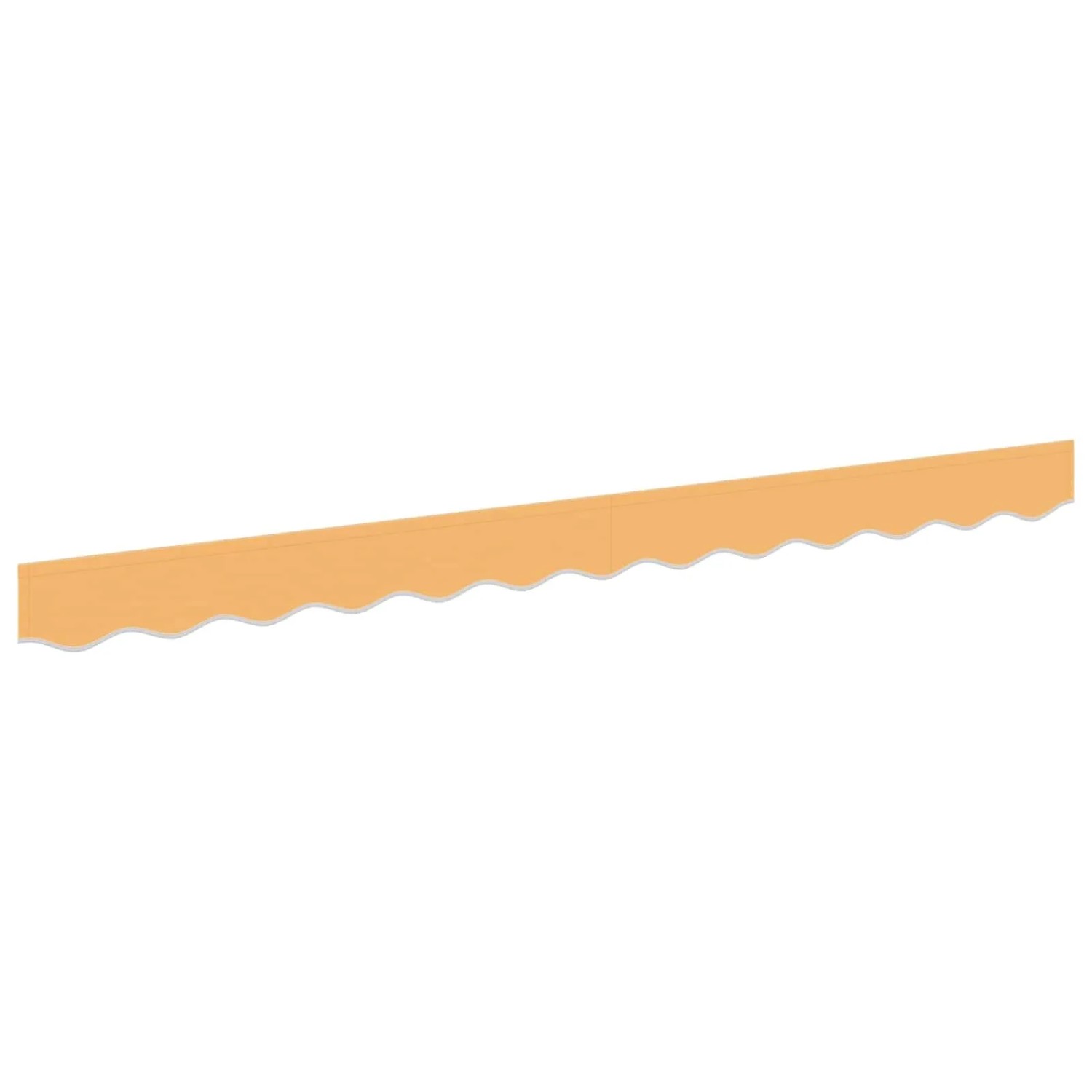 vidaXL Markisenschürzen-Ersatz Sand 3,5 m Polyester 964943