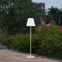 Lucande Stehlampe Terrassenlampe 150 cm Stehleuchte Terrassenleuchte IP65 Außenleuchte mit Strom 1x E27 ohne Leuchtmittel Gartenlampe Outdoorstehlampe_4