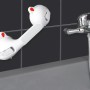 Wenko Wannengriff Secura, 290 mm, weißer Haltegriff für mehr Sicherheit im Bad.