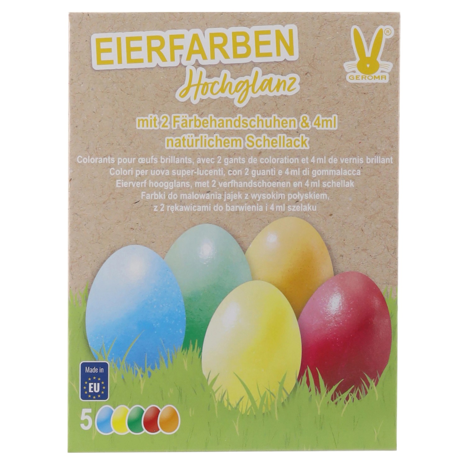 Eierfarben Hochglanz