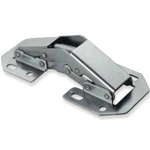 SOTECH Aufschraubscharnier 90 Grad mit Schließautomatik Feder 104 x 44 mm