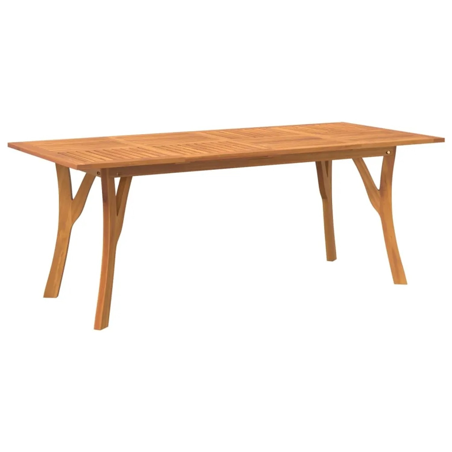 vidaXL Gartentisch 200x90x75 cm Massivholz Akazie 363309