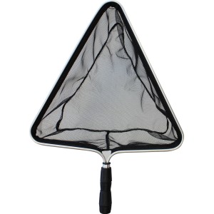 Dreieckiger Söll Algen-Teichkescher mit Teleskopstiel (70-150cm) zum Entfernen von Algen und Laub.