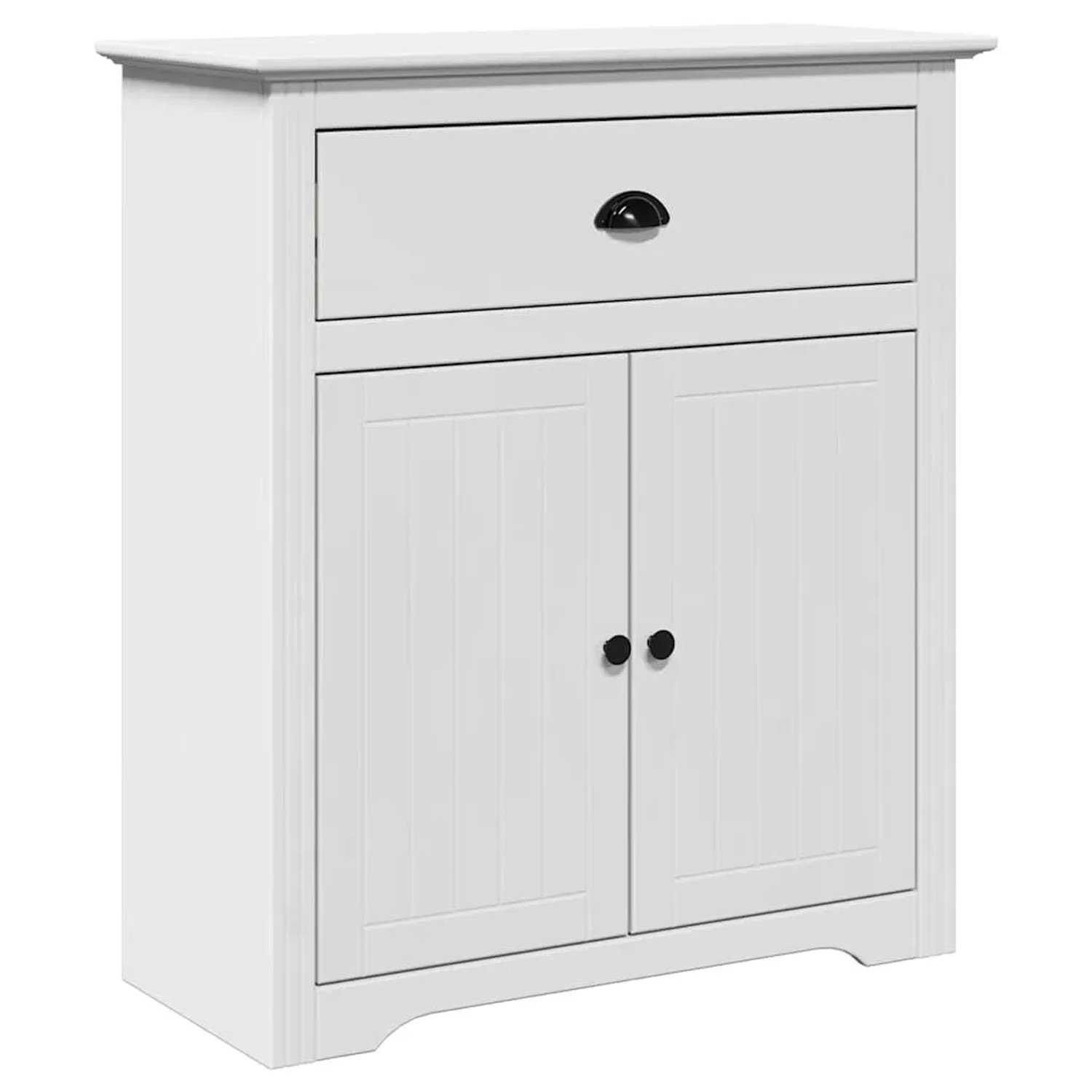 vidaXL Flurschrank BODO Weiß 80x35x90 cm 4016866