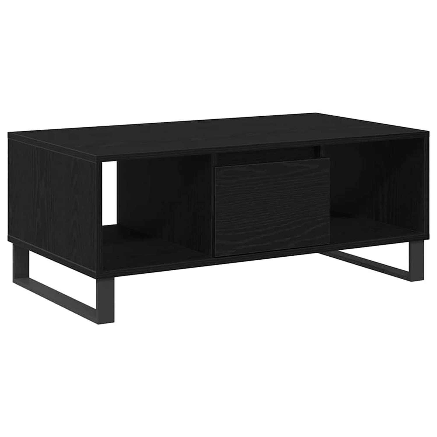 vidaXL Couchtisch Schwarze Eiche 90 x 50 x 36,5 cm Holzwerkstoff 862964 günstig online kaufen