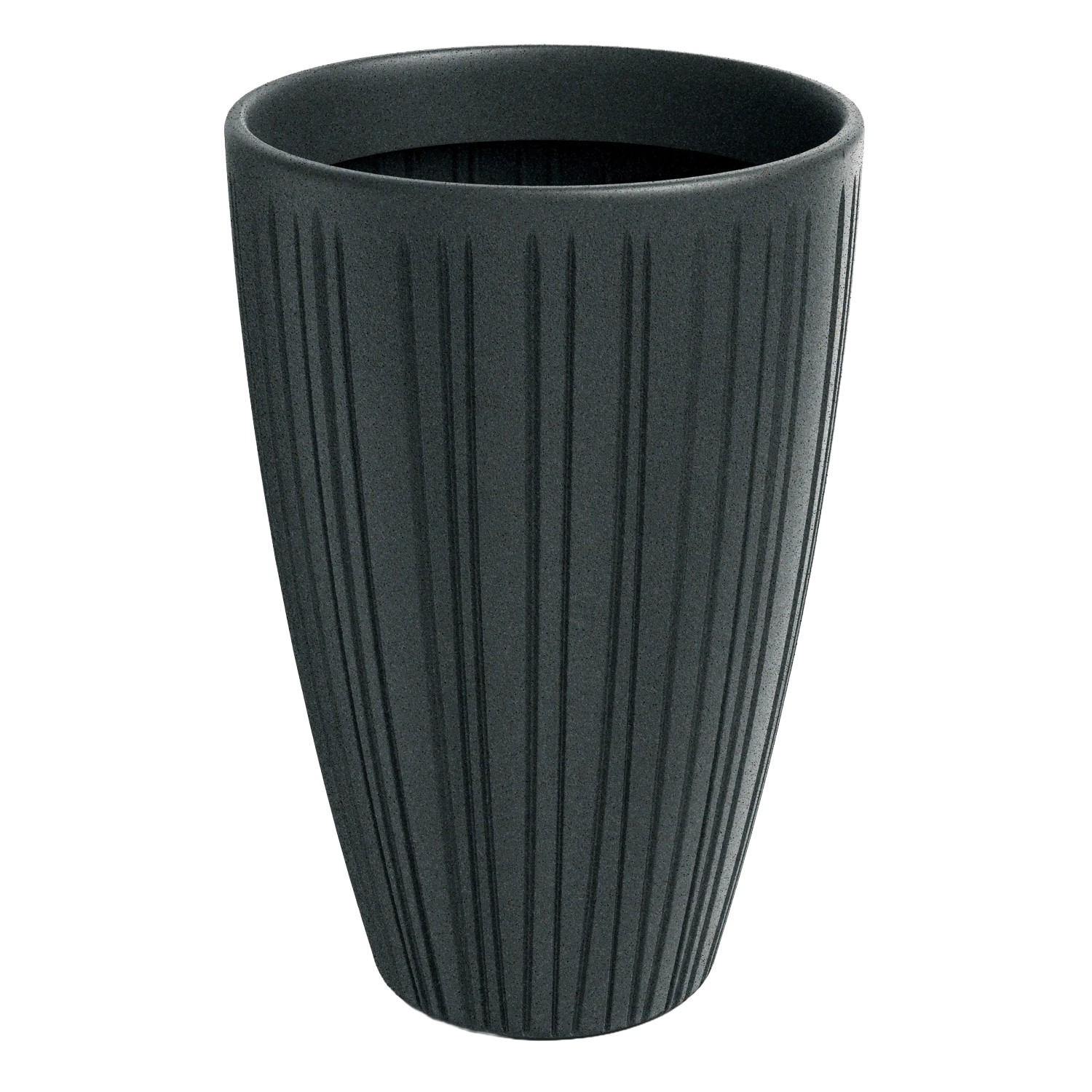 Prosperplast Blumentopf Fero Hoch Ø 35 cm x 50 cm Blau-Grau