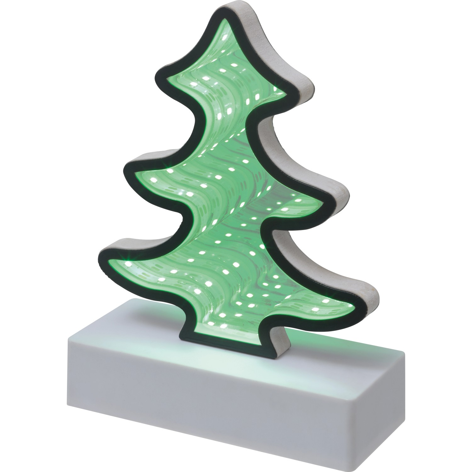 LED-Spiegellicht Tanne Grün 13 cm x 5,3 cm x 17 cm günstig online kaufen