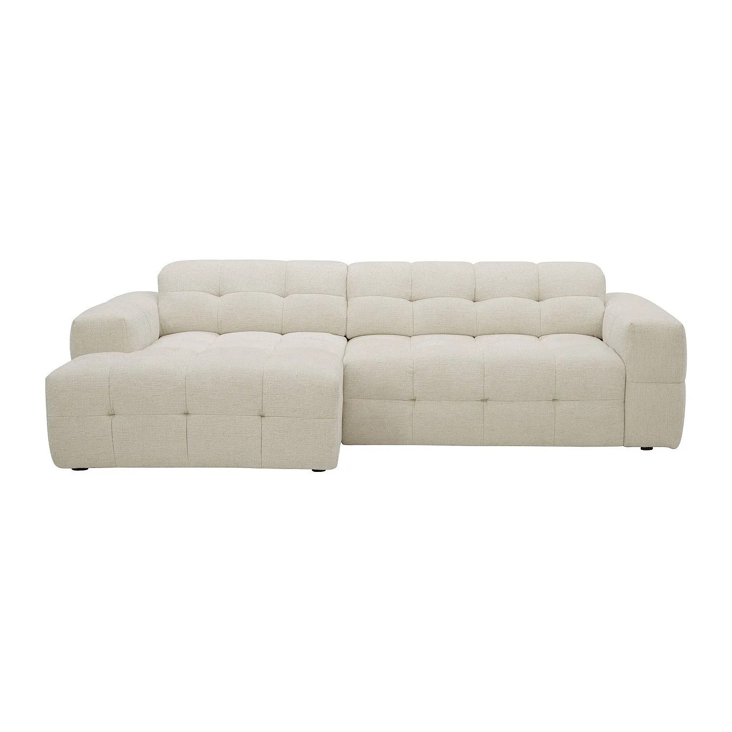Vente-unique Relaxsofa Vikono Beige 268 cm