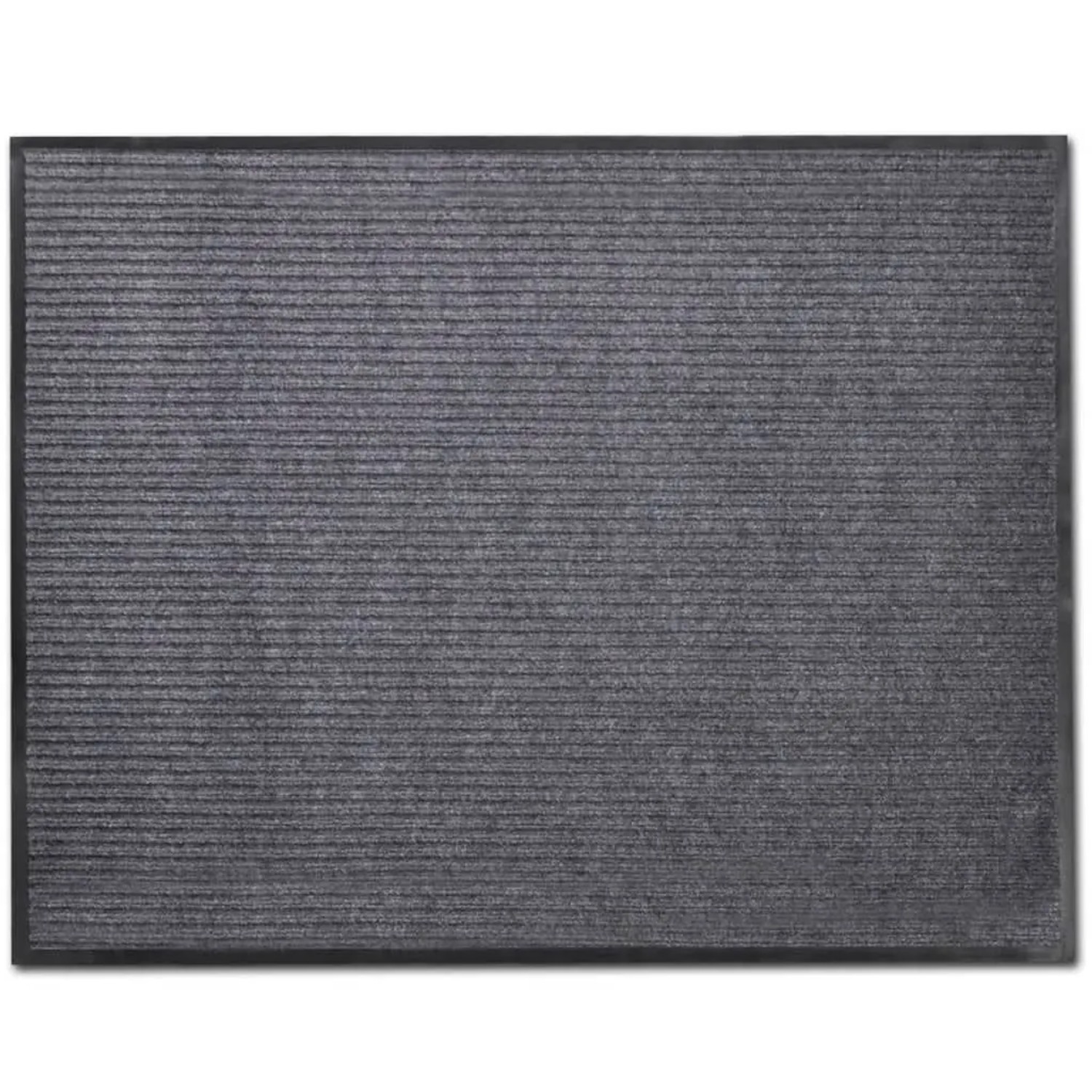 vidaXL Fußmatte PVC Grau 90x150 cm 241276