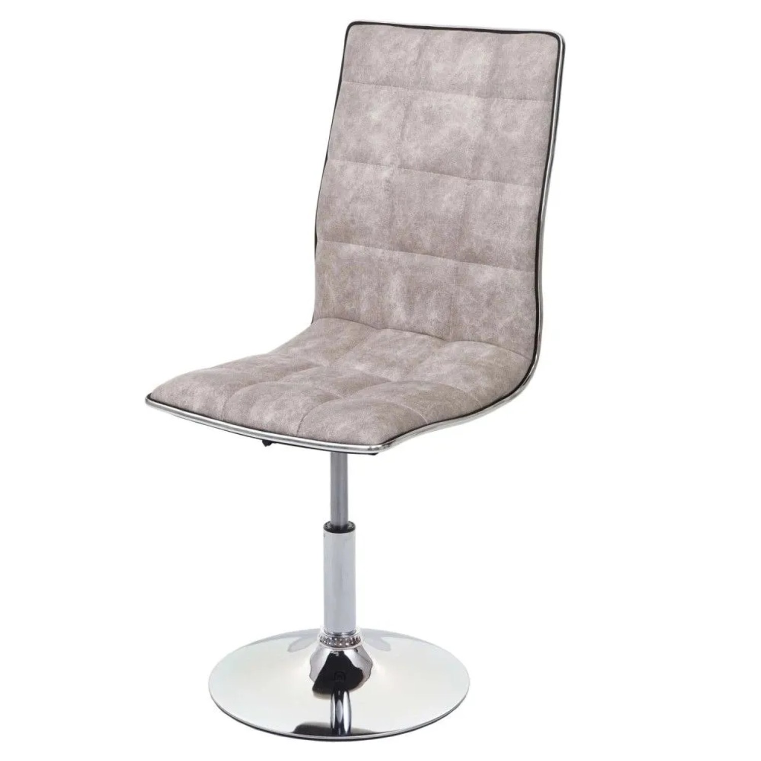 MCW Esszimmerstuhl C41 Drehbar Vintage Grau Stoff/Textil