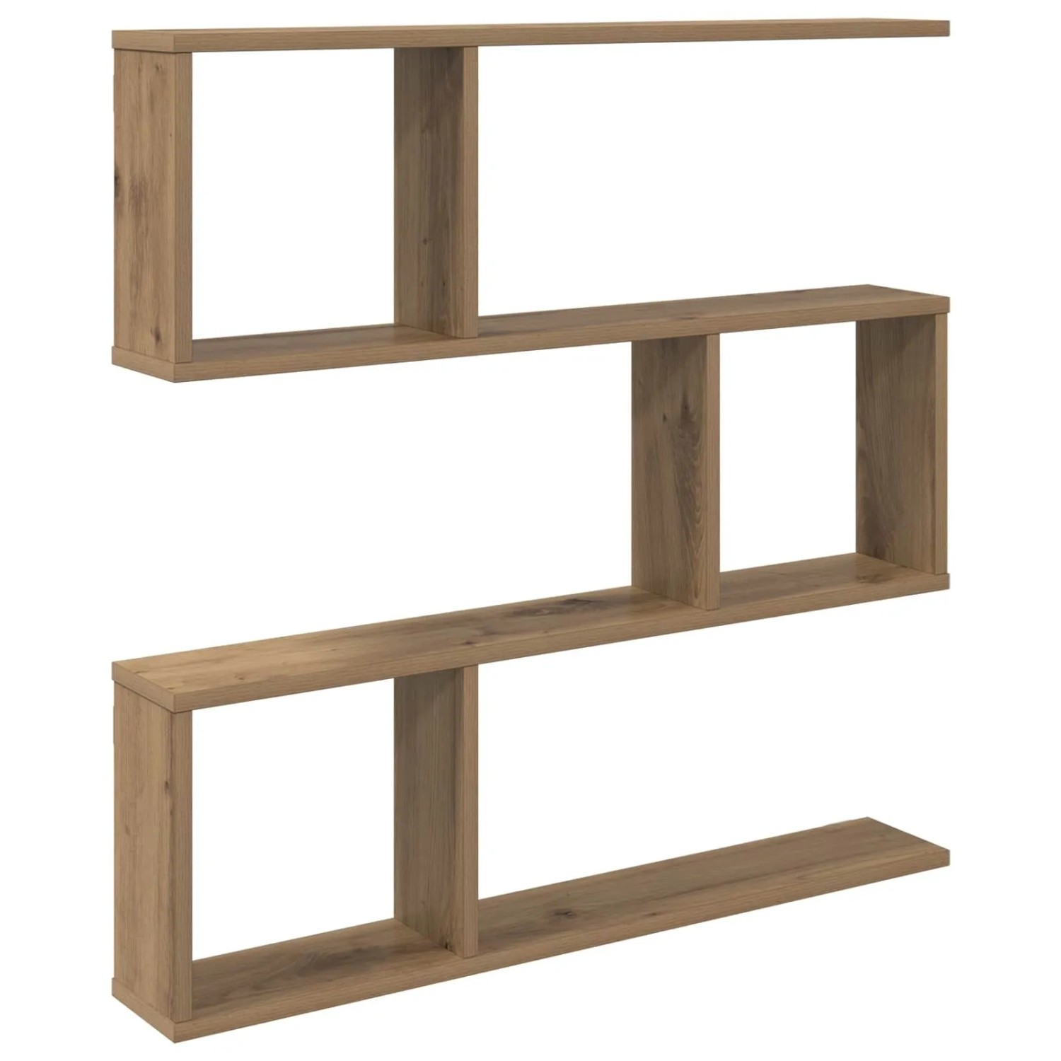vidaXL Wandregal Artisan-Eiche 80 x 12 x 79,5 cm Holzwerkstoff 8012283