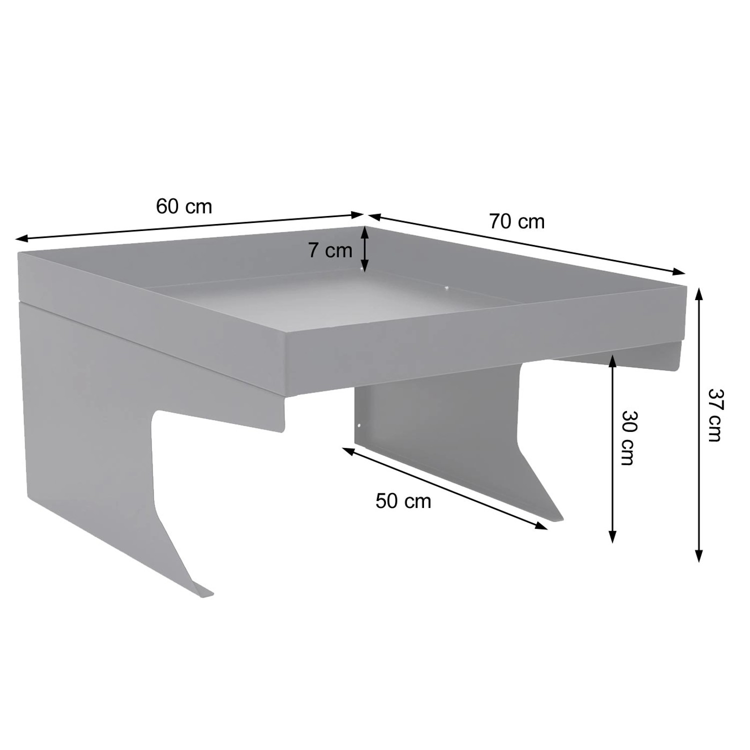 MCW MähroboterGarage G60 Edelstahl anthrazit kaufen bei OBI
