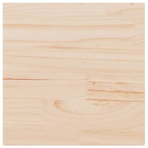 vidaXL Tischplatte 50x50x1,7 cm Quadratisch Massivholz Kiefer 847410