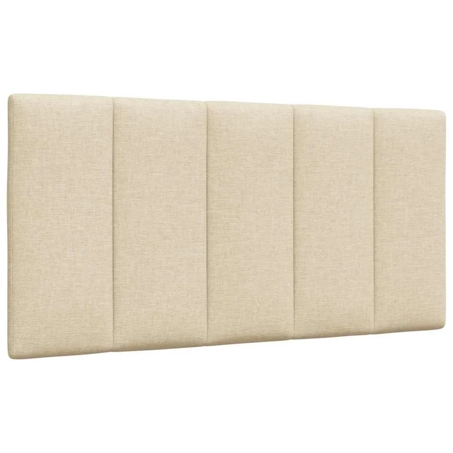 vidaXL Kopfteil-Kissen Hanko Creme 100 cm Stoff 4019154