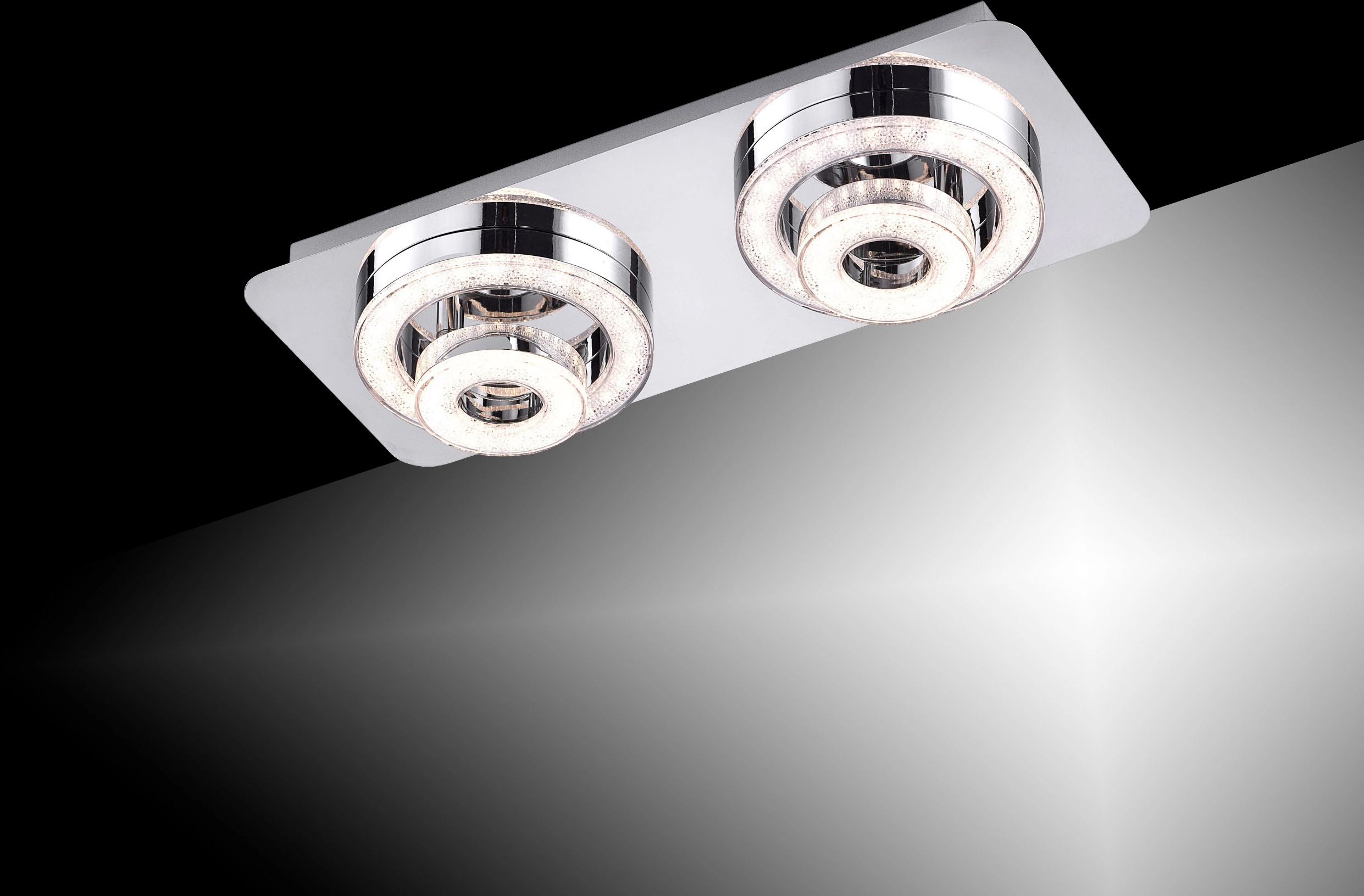 Paul Neuhaus LED-Deckenleuchte Tim Chrom IP20 kaufen bei OBI | Deckenlampen