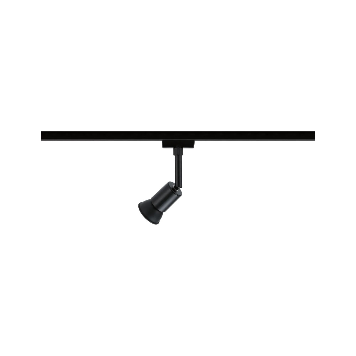 Paulmann URail Schienenspot Salt, schwarz matt. Moderner LED-Spot für Schienensysteme, flexibel einstellbar.