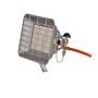 Firefix Gas-Heizstrahler Easy 4,4 kW: Heizgerät mit Schutzgitter und Regler.