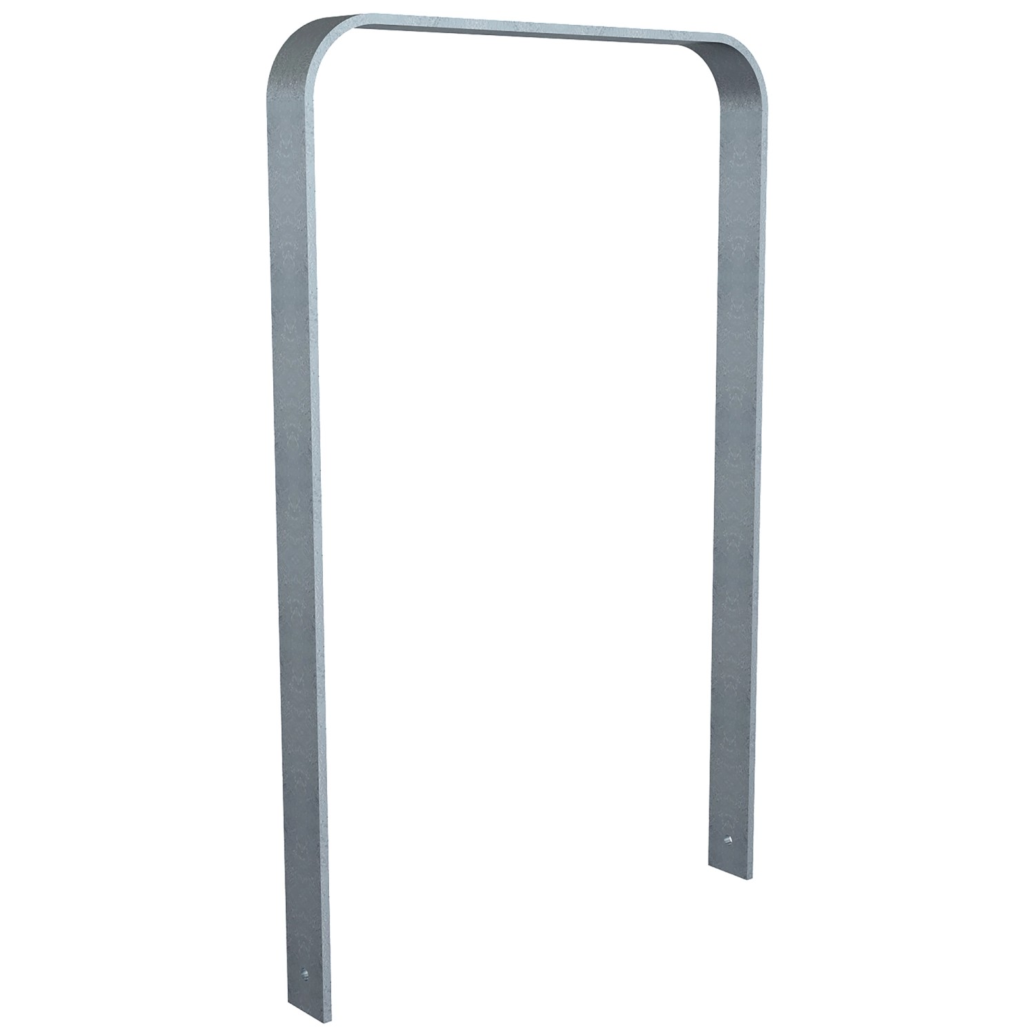 Schake Anlehnbügel Flachstahl Gebogen 1.200 mm x 750 mm Feuerverzinkt