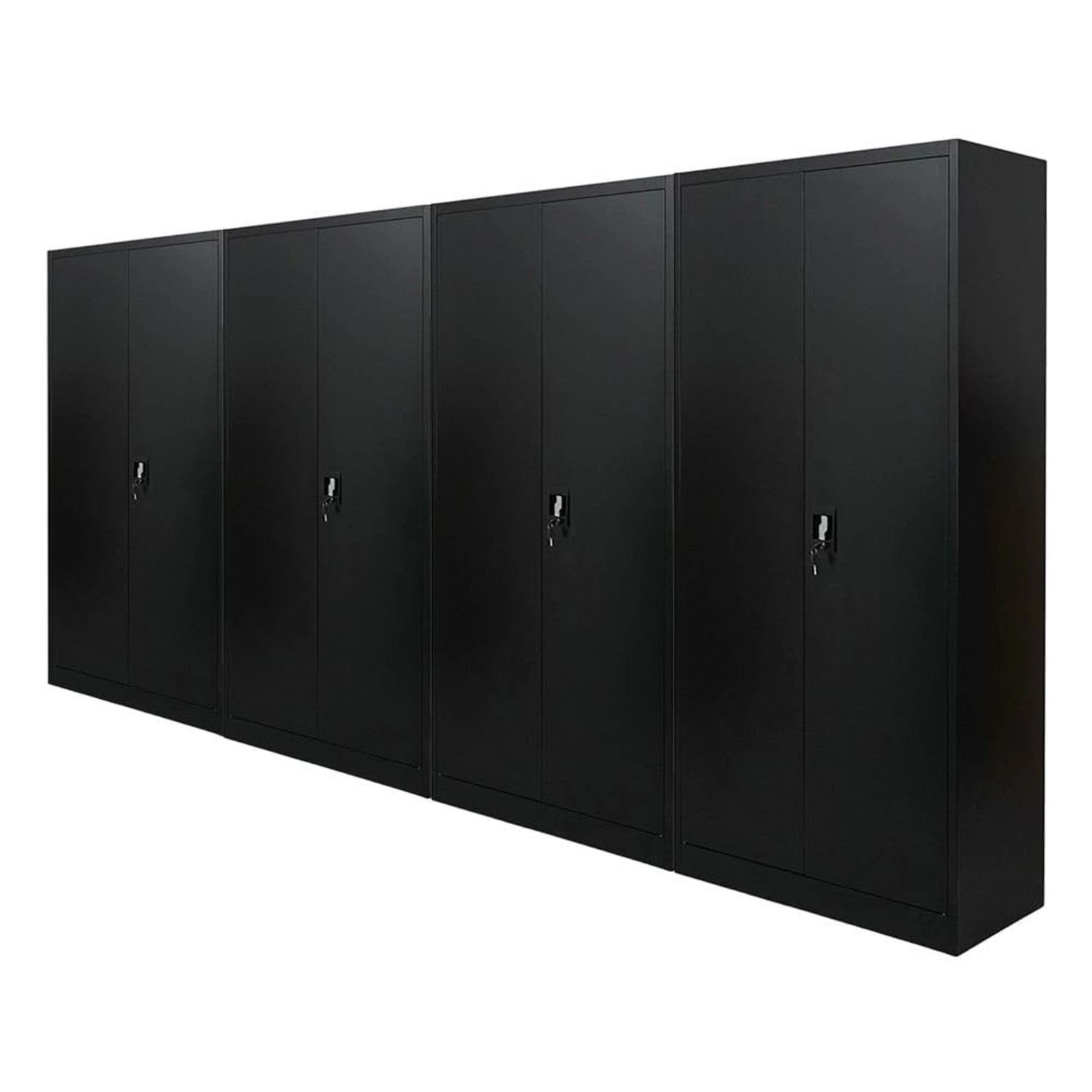 PROREGAL MegaDeal 4x Flügeltürenschrank ELEPHANT Komplett Montiert Mit 2 Tü günstig online kaufen