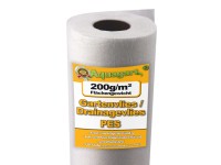 Geotextil Unkrautvlies – 100 G/m², 50 M Lang, Breite Wählbar (z.B. 1,5 M), Für Garten, Drainage, Wegebau