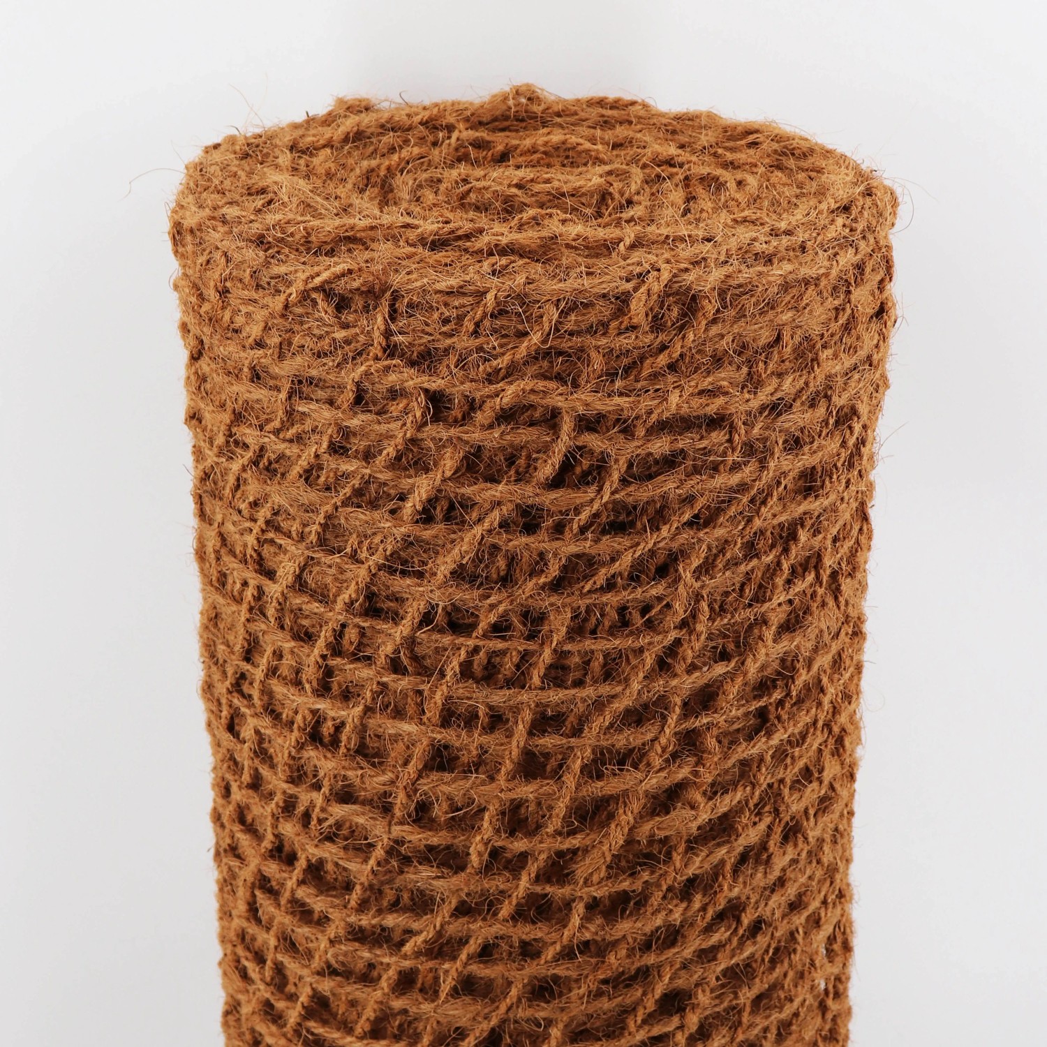 Aquagart Kokosmatte 120m, 1m breit, für Teichfolie und Böschungsschutz. Rolle aus braunem Kokosgewebe.