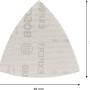 Bosch Expert M480 Netzschleifblatt, 93x93mm, K240, 5 Stk. Zubehör für Deltaschleifer.