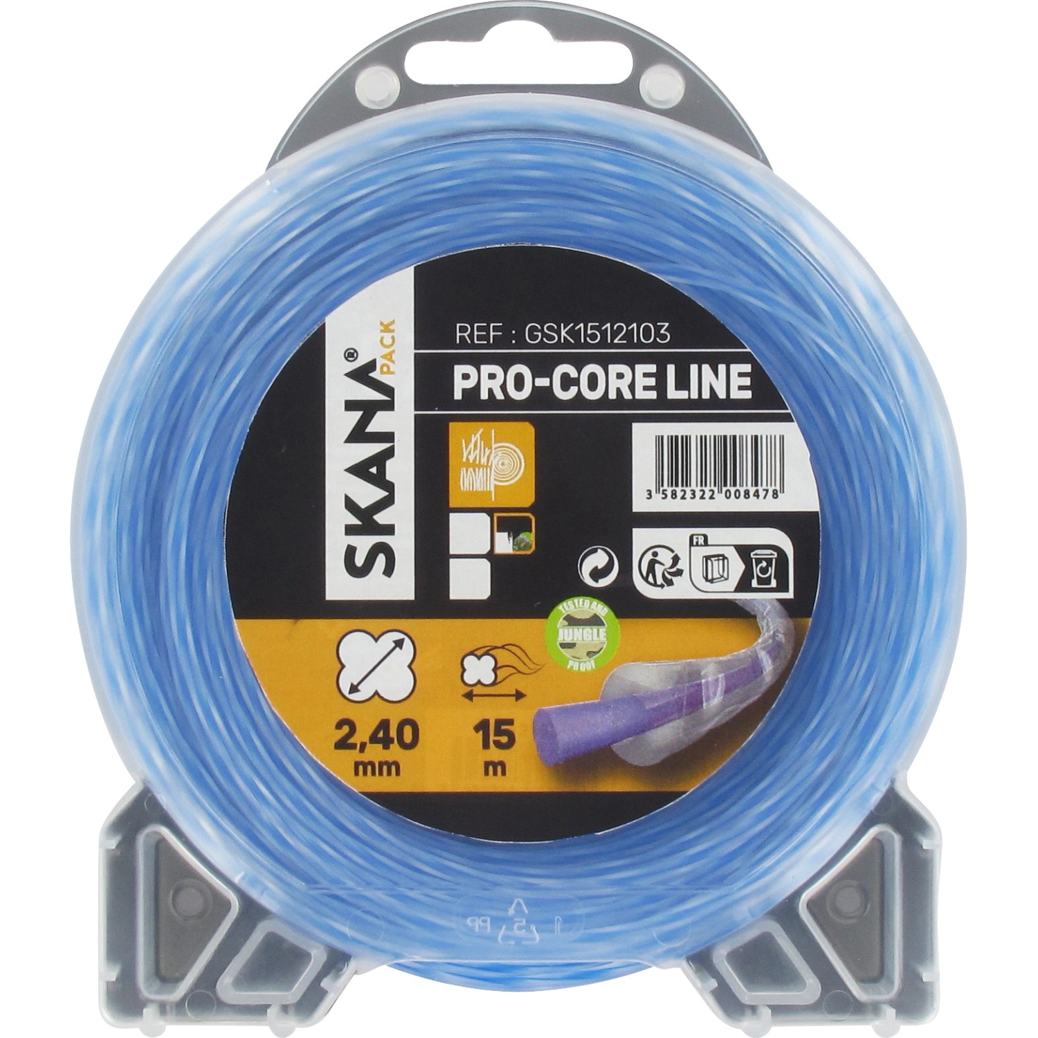 Skana Premium-Mähfaden Pro Core Ø 2,4 mm x 15 m günstig online kaufen