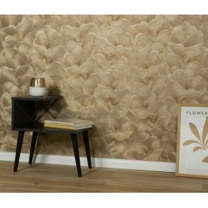 Erismann Vliestapete Fashion for Walls Floral Glow Gold FSC®