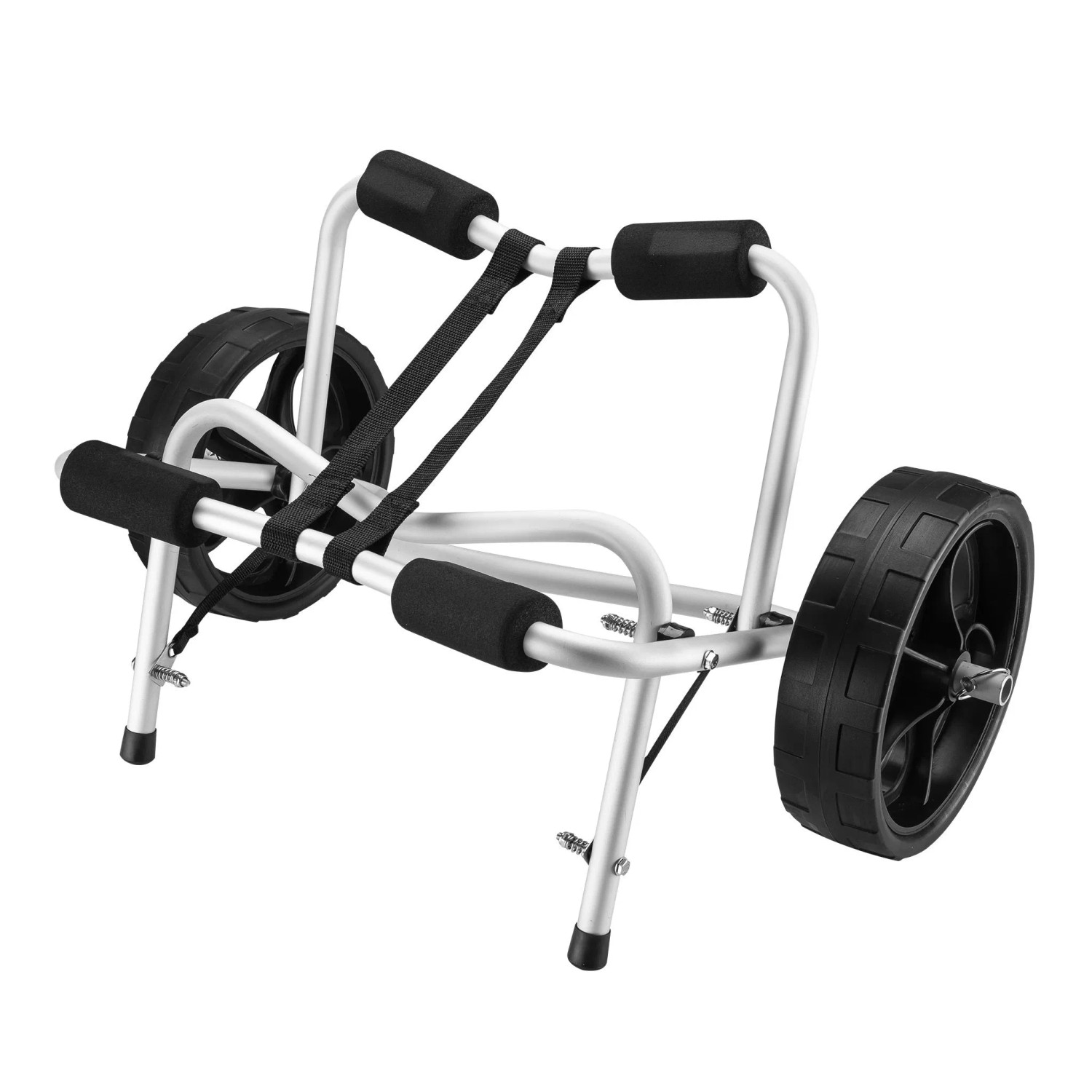 Wiltec Klappbarer Alu Transportwagen 68 Kg Kanuwagen Kajakwagen Surfwagen Sup