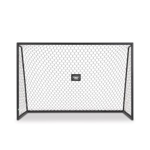 Schwarzes Exit Scala Fußballtor aus Aluminium, 300x200cm, für Spiel und Spaß im Garten.