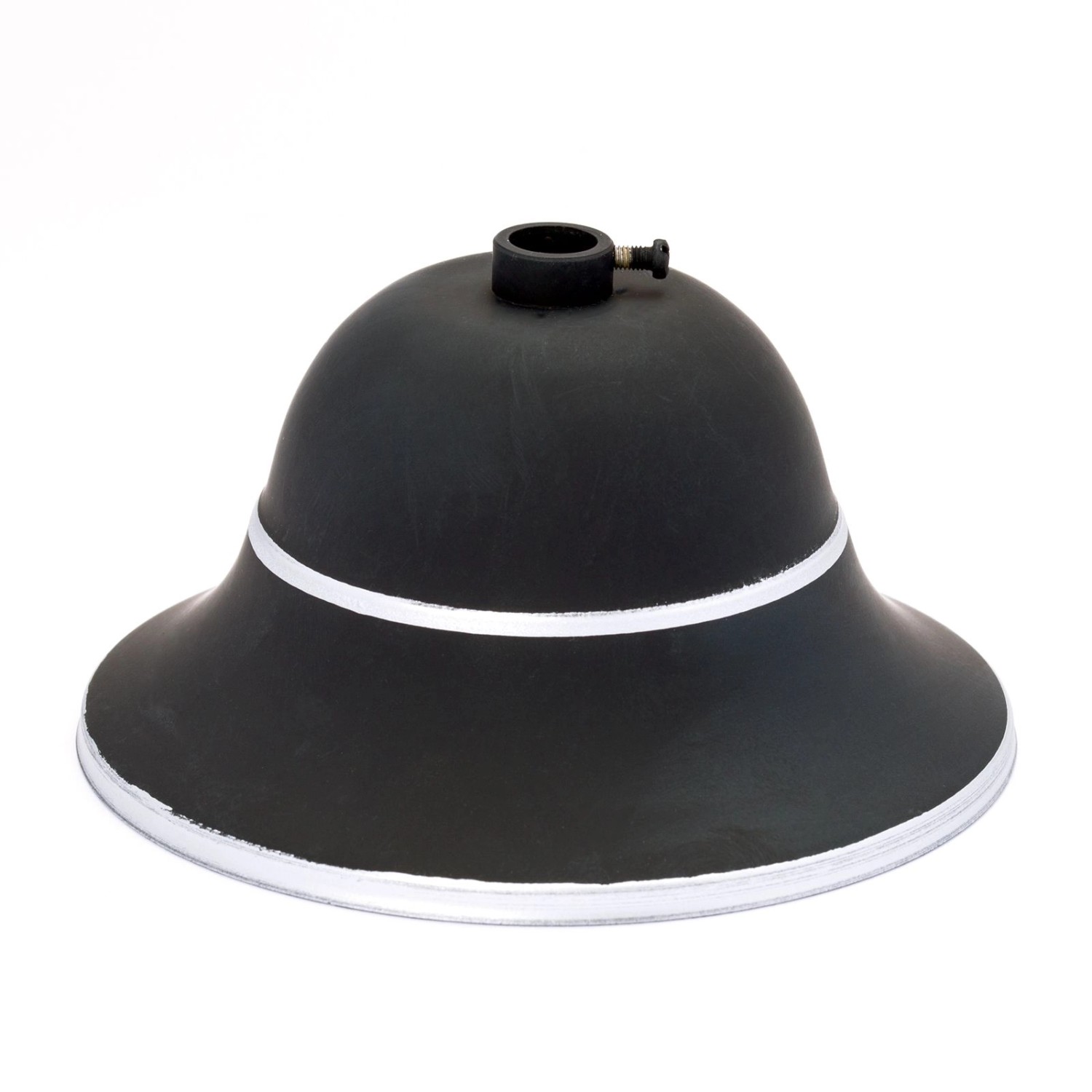 Orion Lightstyle Baldachin Flämisch Messing Ø 110 mm Schwarz Silber