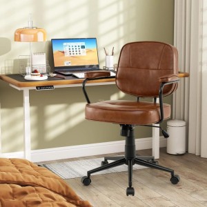 Costway Bürostuhl Drehstuhl Computerstuhl Höhenverstellbar Wippfunktion