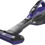 Black+Decker Akku-Handstaubsauger DVA325JP7 mit Tierhaarbürste, lila/schwarz.