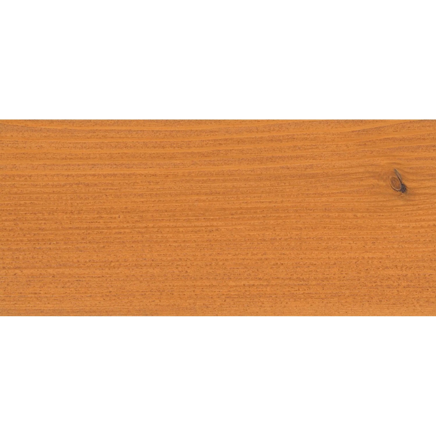 Holzoberfläche behandelt mit Osmo Holzöl Spezial Lärche, Farbton Lärche.