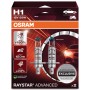 Osram H1 Raystar Advanced Scheinwerferlampe, 12V 55W, für extra starke Leuchtkraft.