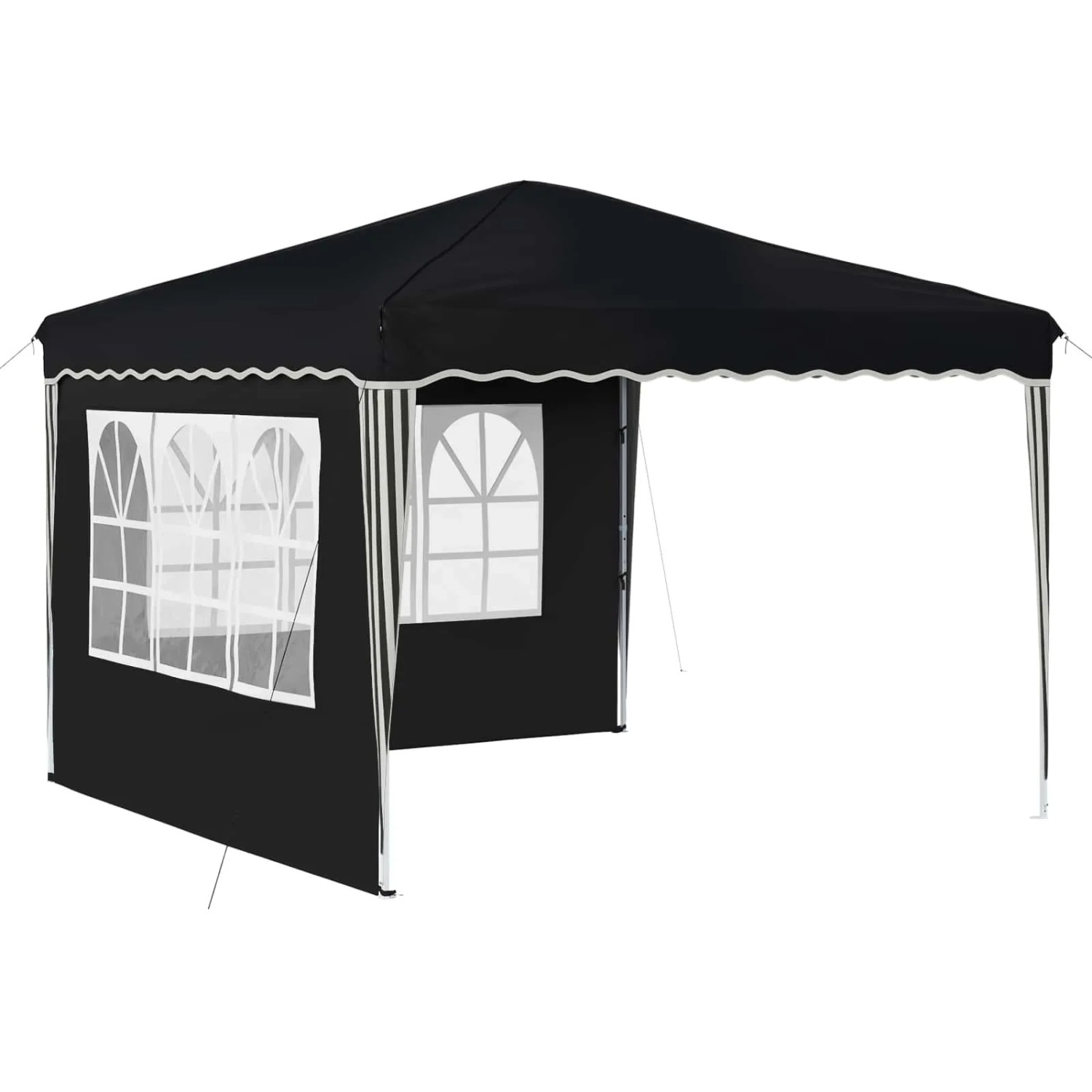 vidaXL Pop-up Partyzelt Anthrazit 288 x 288 x 245 cm Oxford-Stoff 42019759