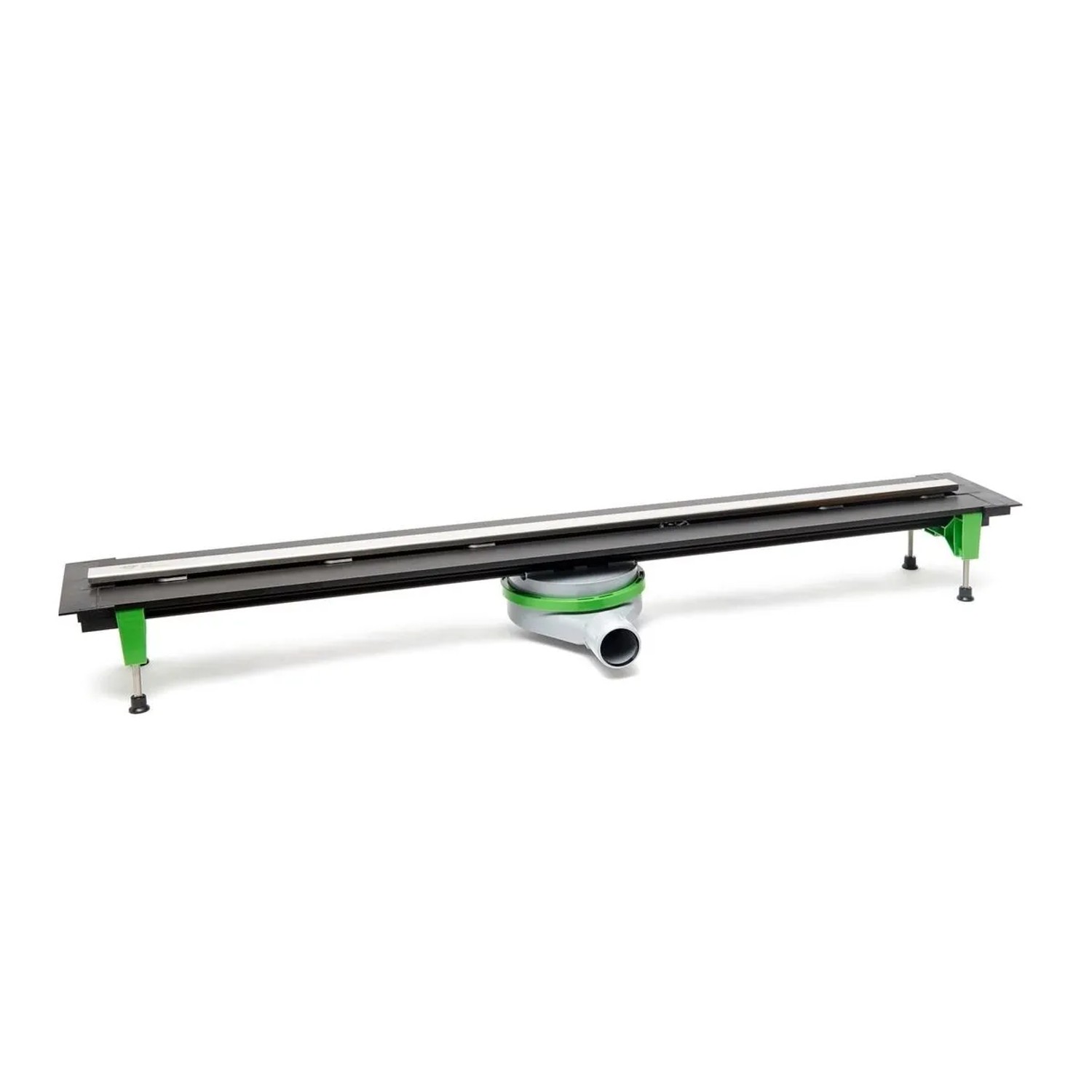 Swiss Aqua Technologies Duschrinne FLEXI Edelstahl Satiniert 100CM  Kürzbar Höhenverstellbar