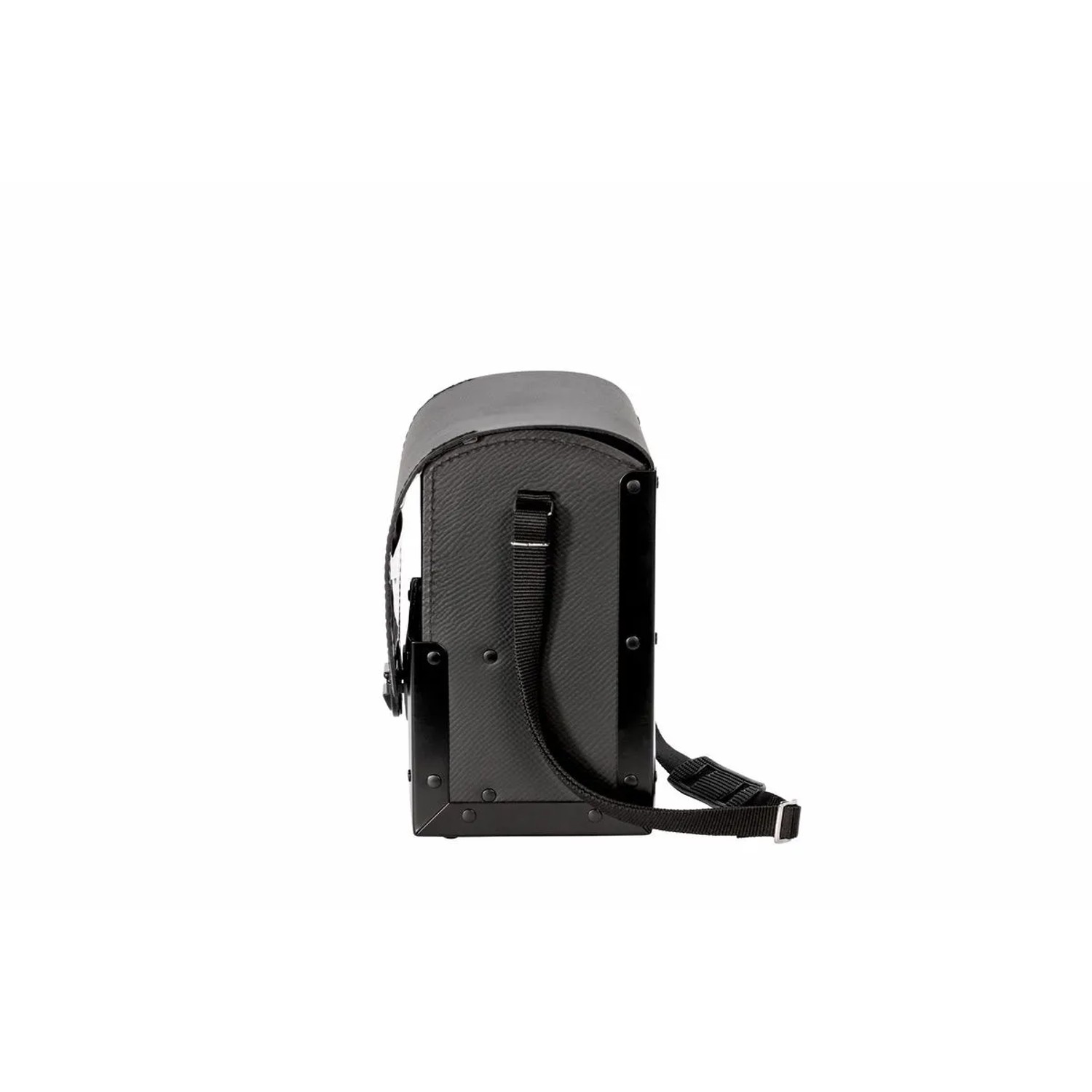 Schwarze PARAT TOP-LINE Mini Werkzeugtasche aus Leder mit Tragegurt.