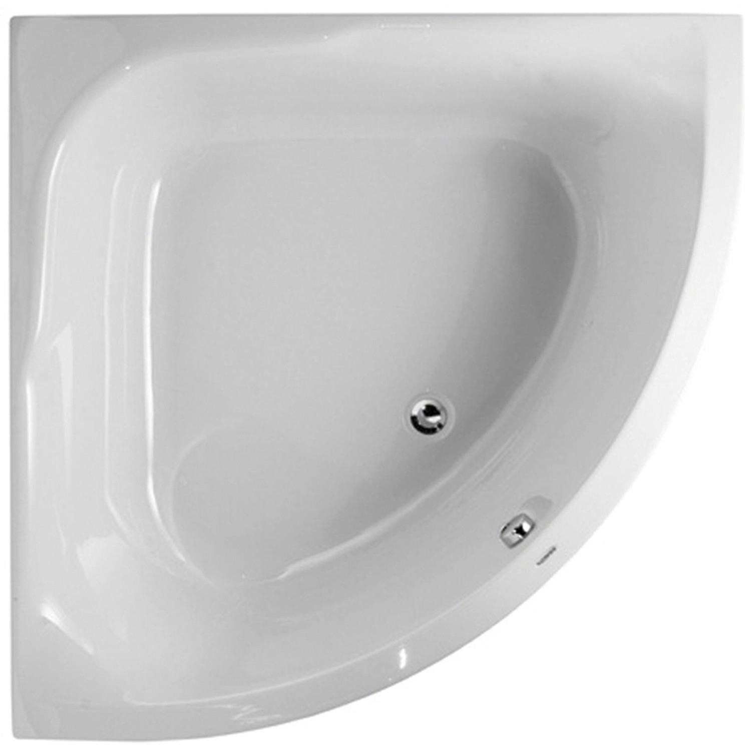 Sanitop-Wingenroth Acryl-Eckwanne Cora 120 cm x 120 cm Weiß